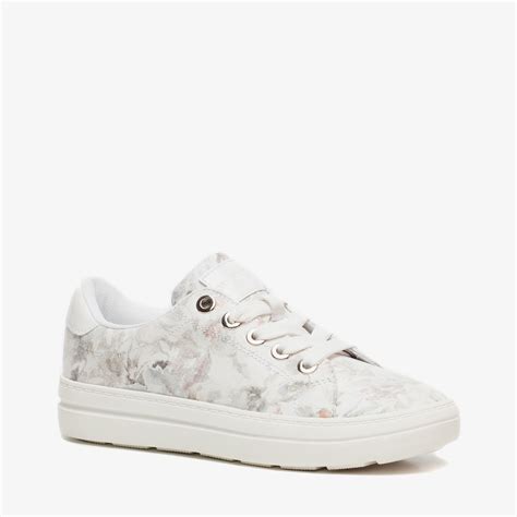 Sneakers met bloemenprint voor dames 